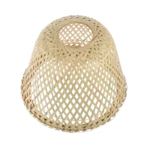 Abat jour Bambou tissé Cloche