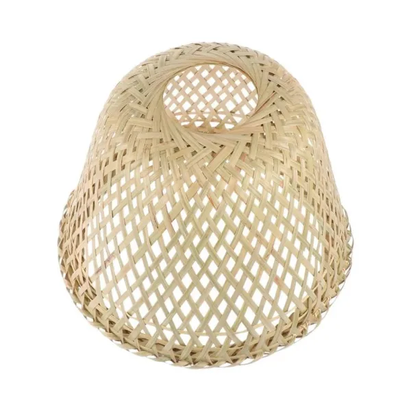 Abat jour Bambou tissé Cloche