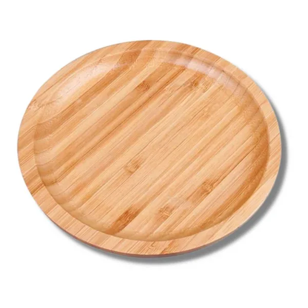 Assiette Bambou ronde 15 cm