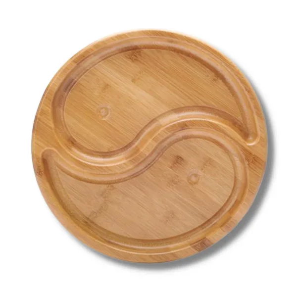 Plateau Bambou apéritifs rond