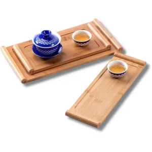 Plateau Bambou long design