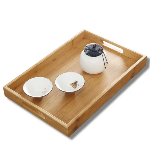 Plateau Bambou rectangulaire
