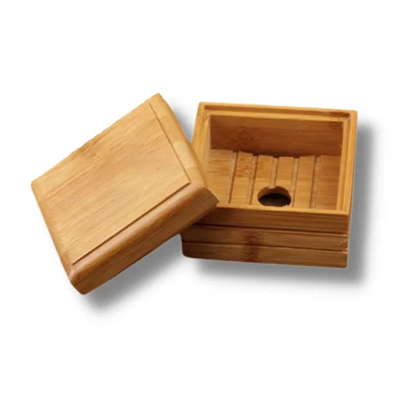 Porte savon bambou de voyage