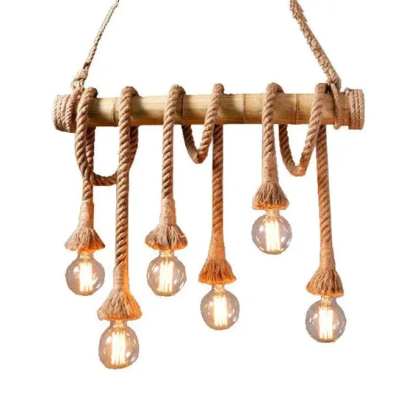 Suspension Bambou Médiéval