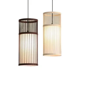 Suspension Bambou Moderne