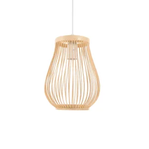 Suspension Bambou Épurée