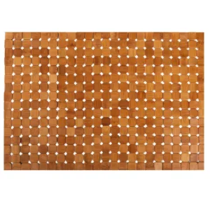 Tapis salle de bain Bambou Mosaïque