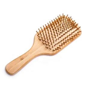 Brosse À Cheveux Rectangulaire  Bambou